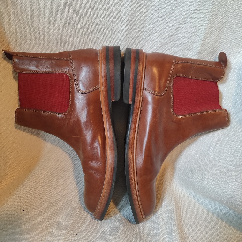 Men's Cole Haan leather Chelsea boots with Dainite soles, Size 8 - Picture 5 of 10
